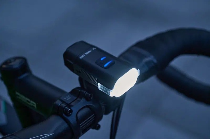 Велофара Moon Rigel Lite 500 люмен, 2 диода, 6 режимов, USB-C