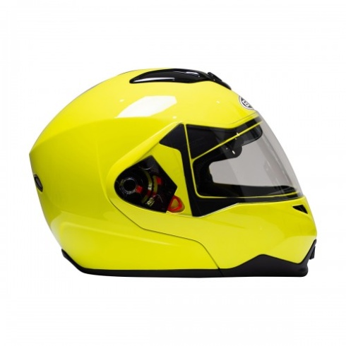 Шлем зимний GSB G-339 FLUO YELLOW, XL (с двойным визором с электрообогревом, набором проводов и маск