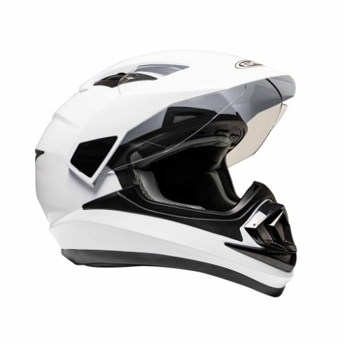 Шлем кроссовый GSB XP-14 A WHITE-GLOSSY XL