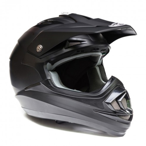 Шлем кроссовый GSB XP-14 B BLACK MATT