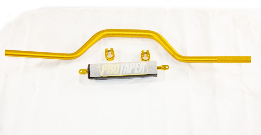 Руль с защитной подушкой (высокий) PRO-TAPER золотой BSE PH 125 PH 125, 190S J1, J2LE EVO CORE DX EX PH 125 MX