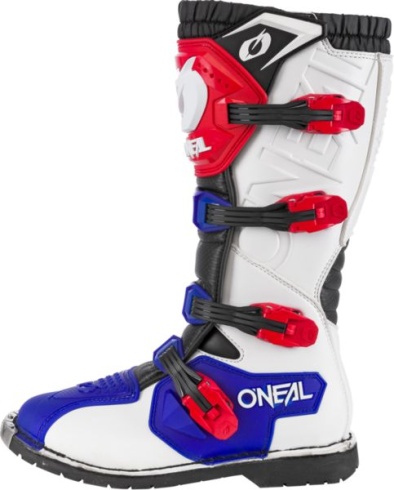 Мотоботы ONEAL White/Black/Blue/Red разм. 45