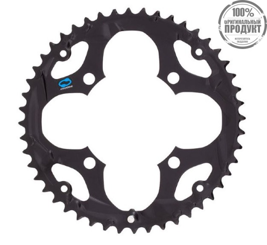 Звезда передняя Shimano Alivio FC-M411, 48T, черный