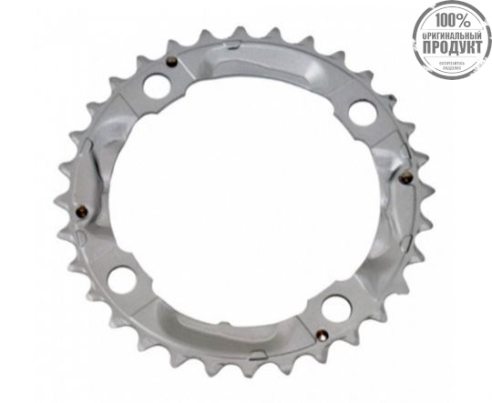 Звезда передняя Shimano Alivio FC-M430-8, 32T(серебро) с защ.