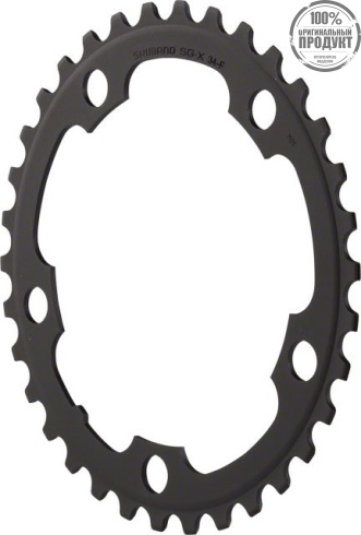 Звезда передняя Shimano FC-3550, 50T, черный защита от цепи