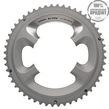 Звезда передняя Shimano, 105 FC-5800, 52T-MB для 52-36T, серебро