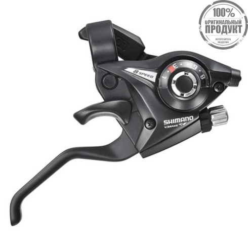Шифтер Shimano Tourney, EF51, лев, 3ск, тр. 1800мм, цв