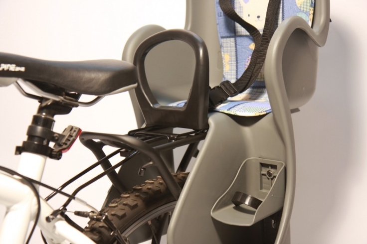 Велокресло детское Sheng-Fa YC-802 заднее, на багажник без подголовника