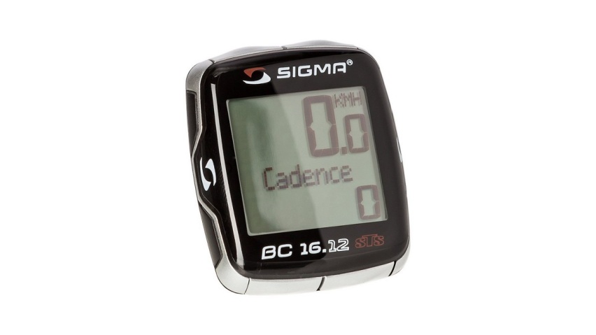 Велокомпьютер SIGMA BC 16.12 STS CAD Topline