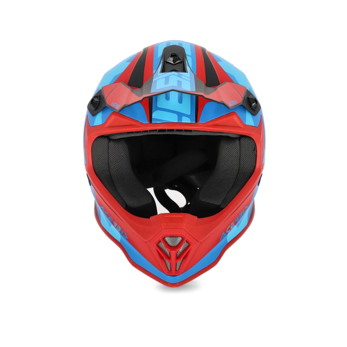 Шлем детский Acerbis IMPACT STEEL JUNIOR Red/Blue
