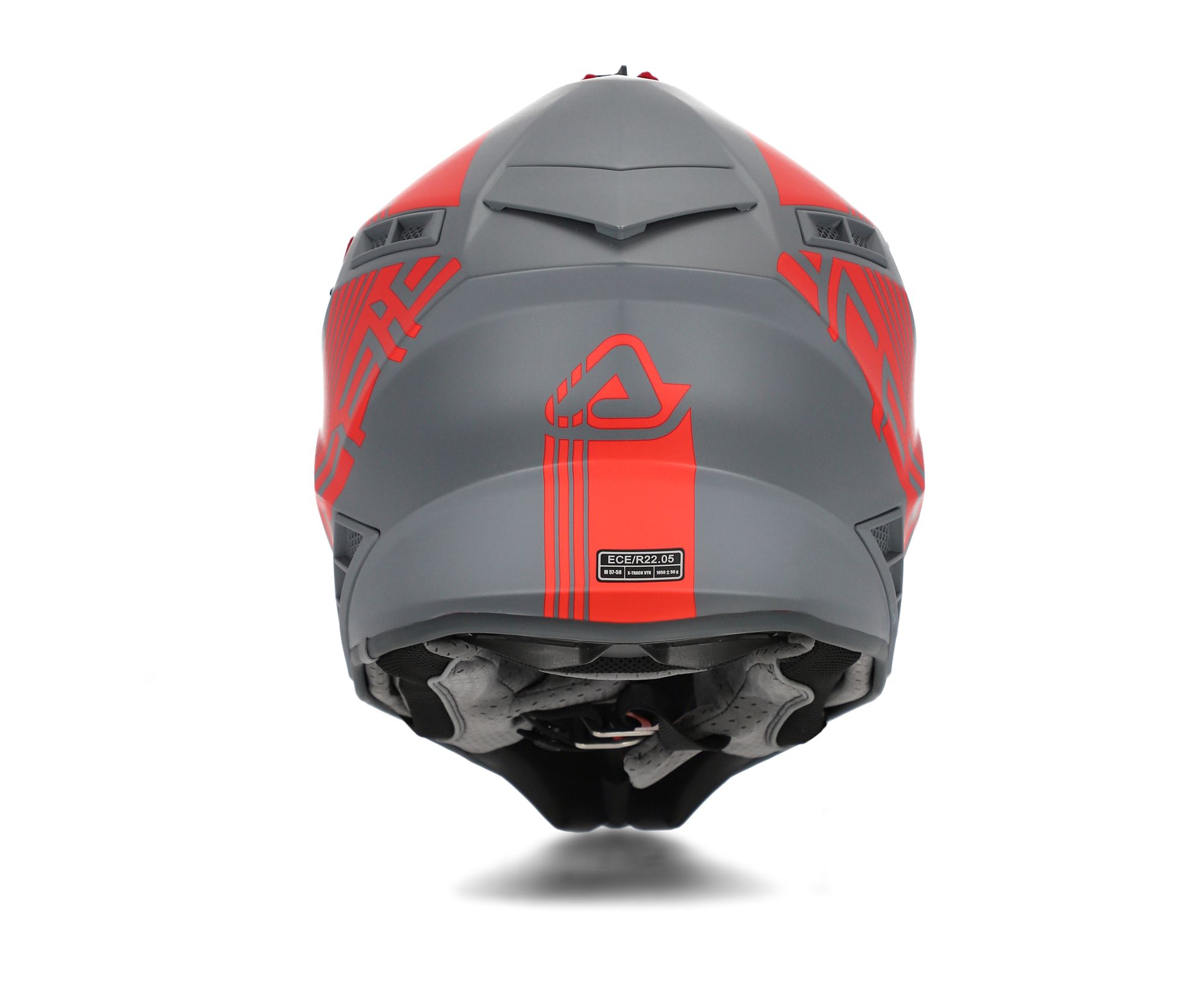 Шлем Acerbis X-TRACK Grey/Red