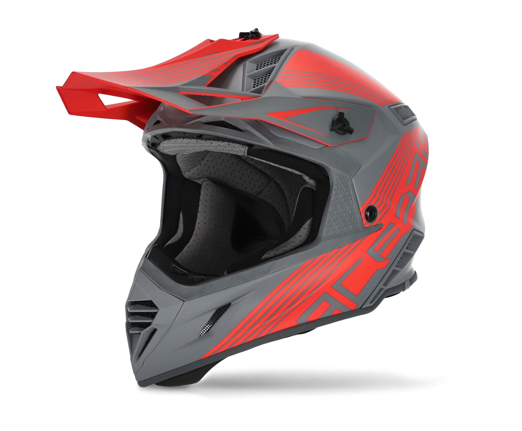Шлем Acerbis X-TRACK Grey/Red