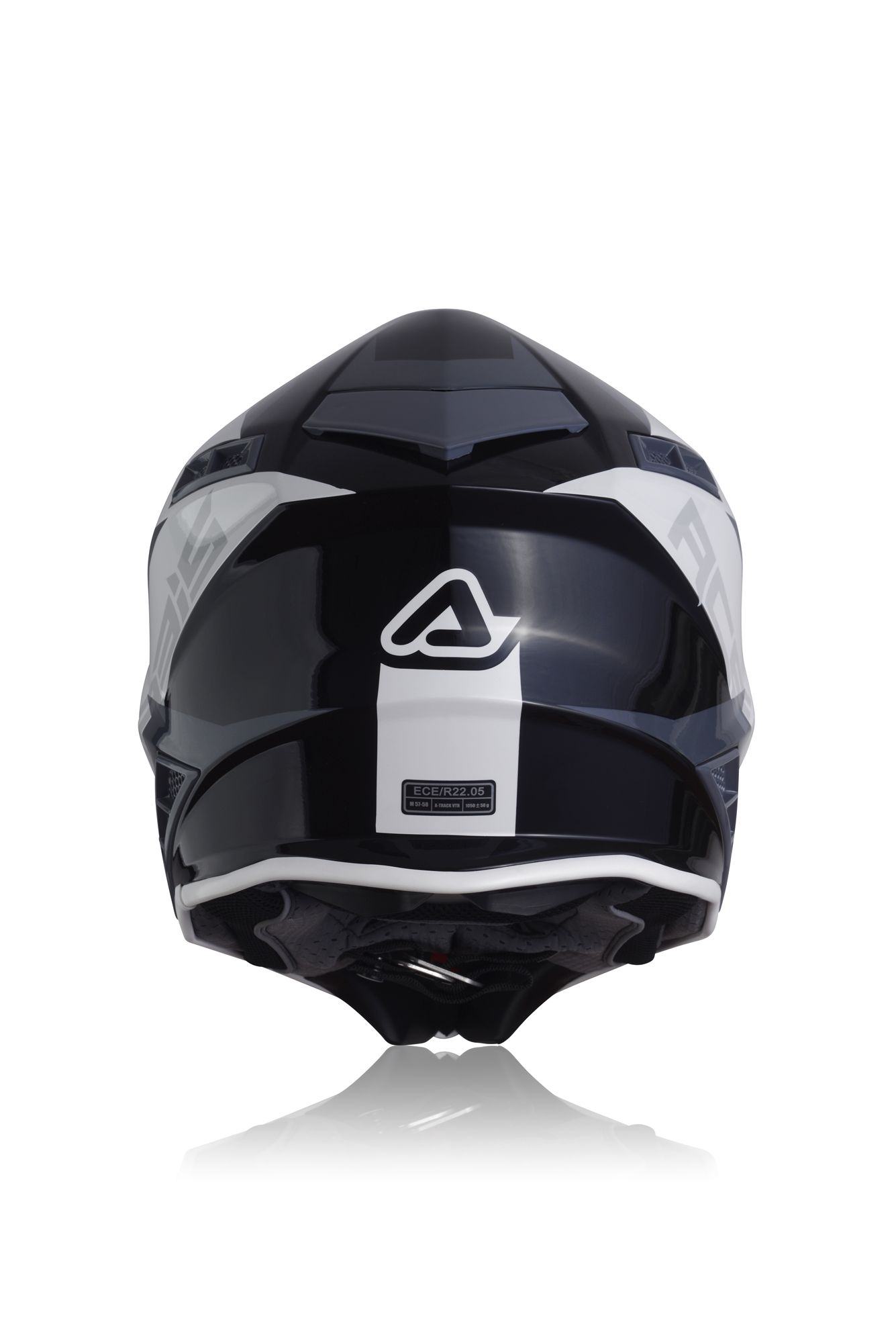Шлем Acerbis X-TRACK White/Black Glossy