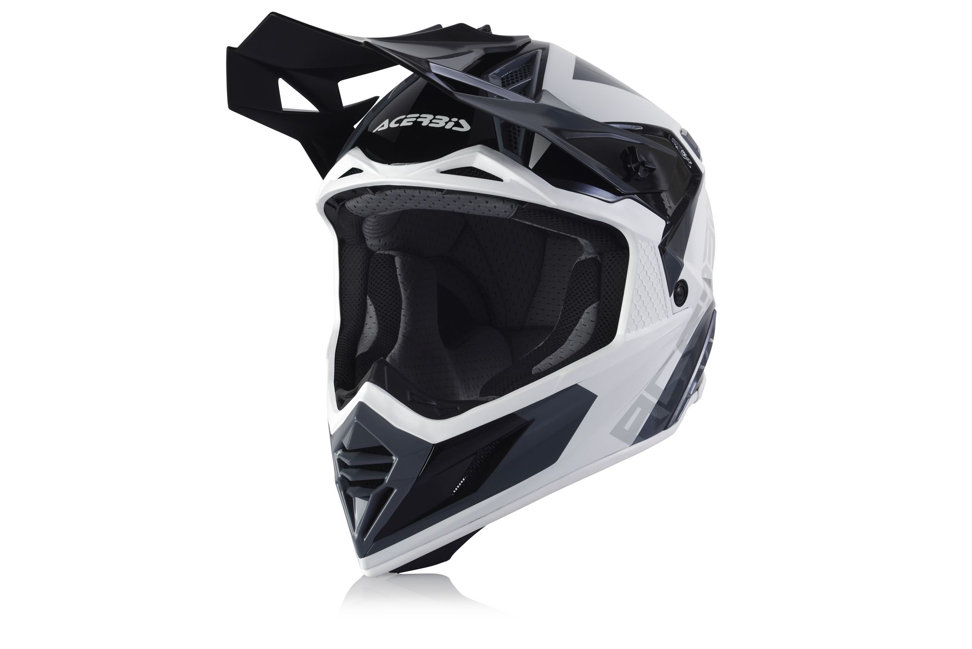 Шлем Acerbis X-TRACK White/Black Glossy
