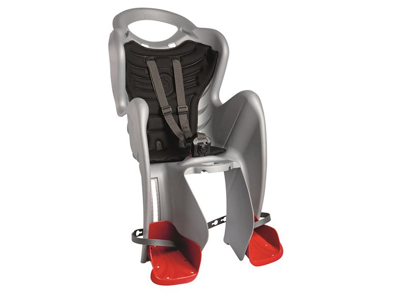 Сидение заднее BELLELLI Mr Fox Standard, серебряное