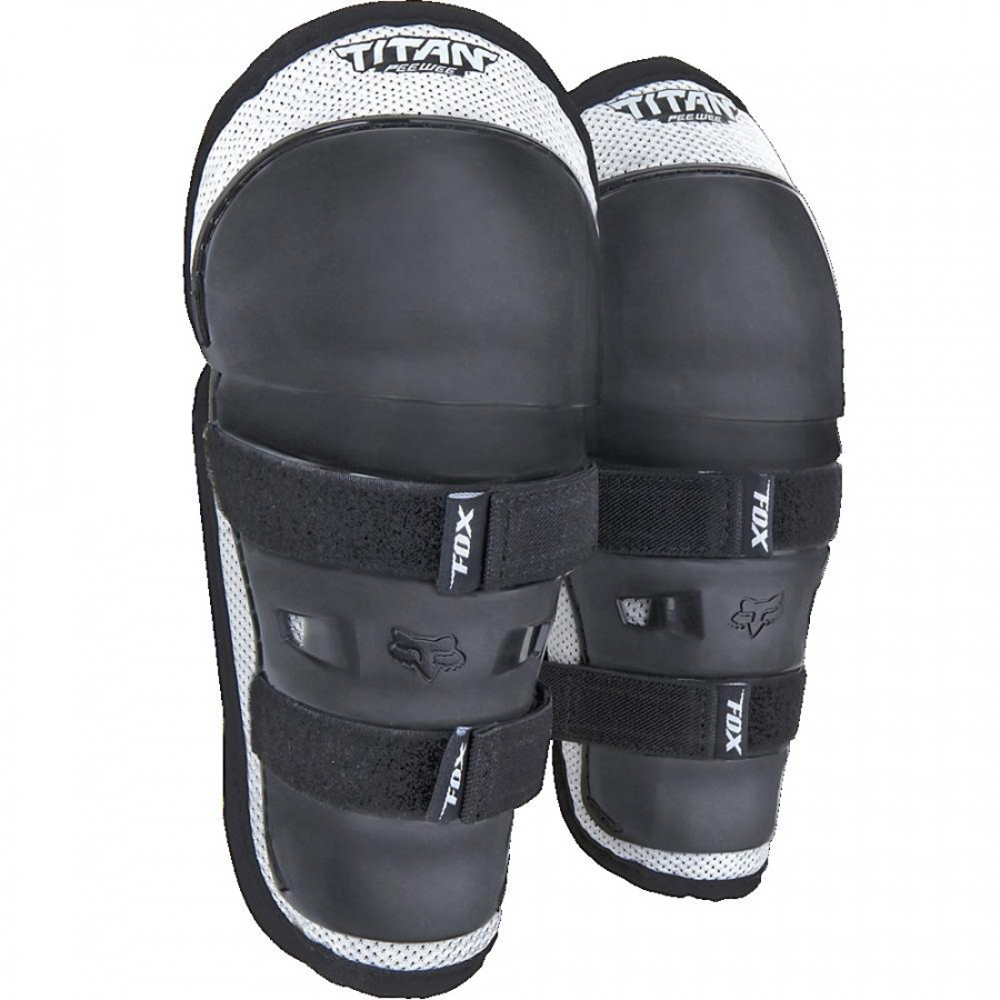 Наколенники детские Fox Titan Knee/Shin Kids Guard Black/Silver (08037-464-OS)