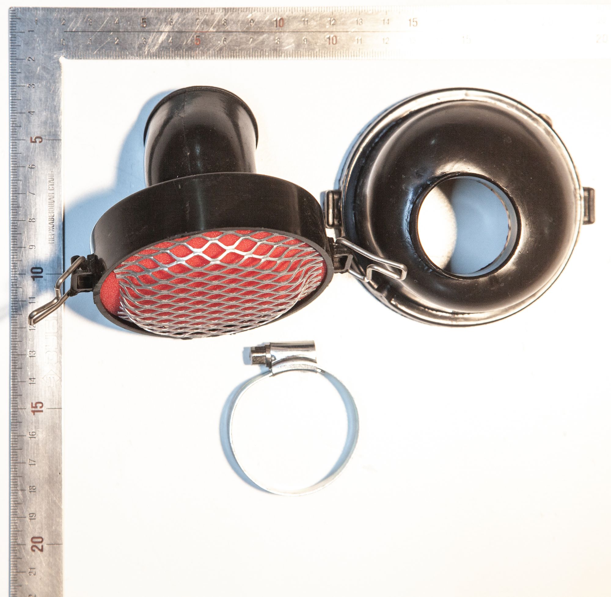 Фильтр воздушный D35мм в сборе BSE EVO CORE DX XT-1