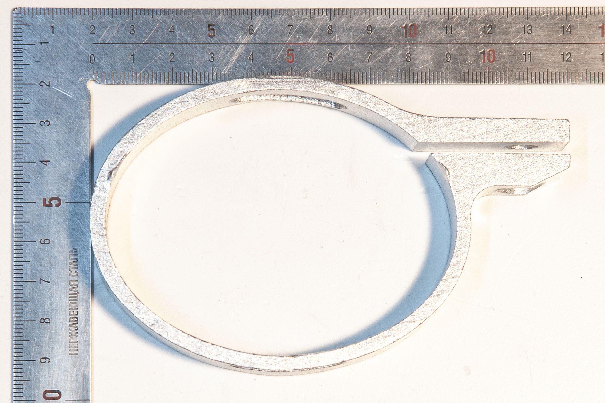 Хомут глушителя алюминиевый BSE MX