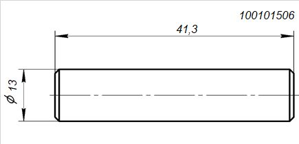 Палец поршневой BSE 153FMI