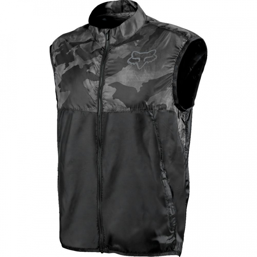 Велокуртка Fox Dawn Patrol Vest Black Camo M (10341-247-M)