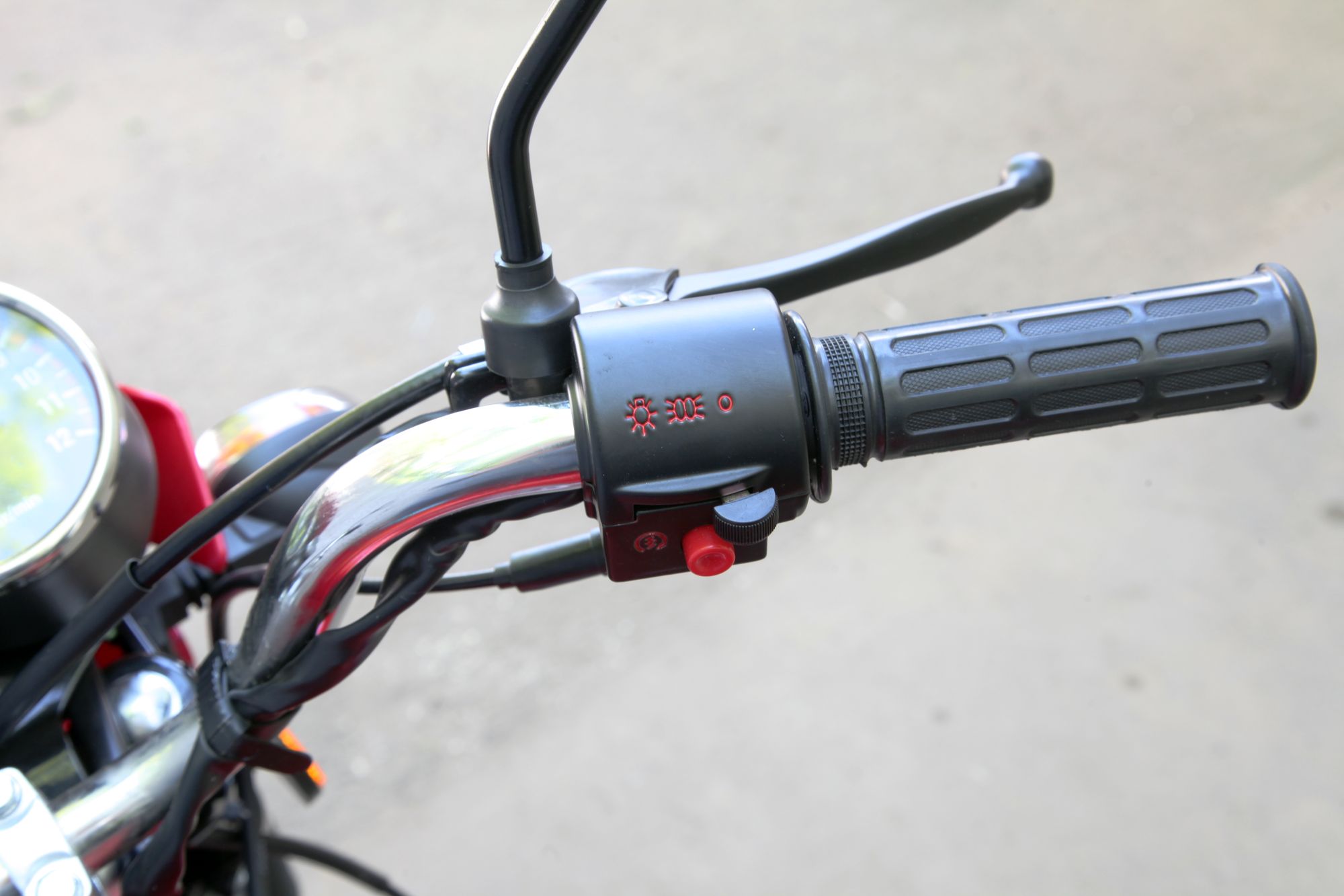 Мотоцикл ЗиД 125 красный