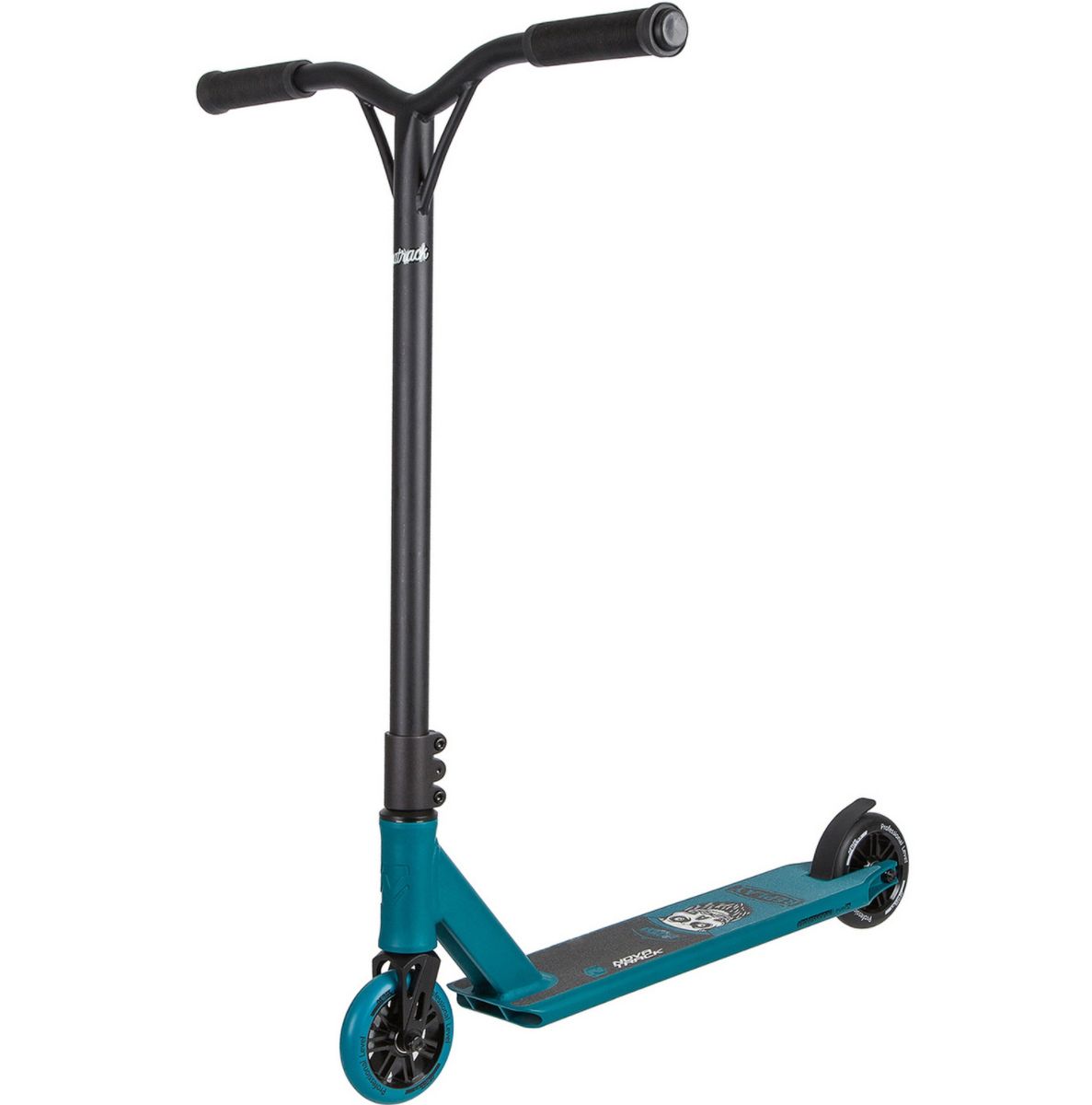 Самокат NOVATRACK REPLAY 110 PRO PL, PU колеса 110 мм с алюмин ободом, PU 88A, черно-синий