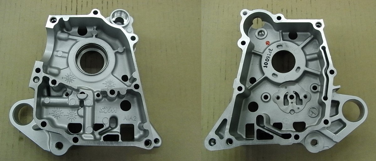 Картер двигателя правая половина SYM Mio 50
