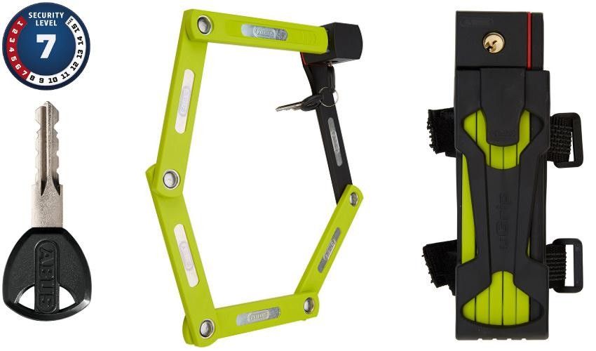 Замок вело ABUS BORDO uGrip 5700/80 лайм