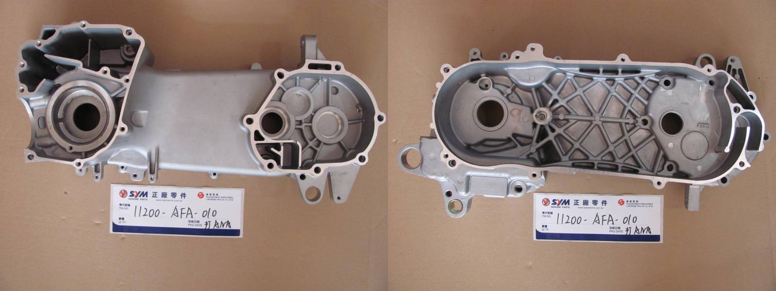 Картер двигателя левая половина SYM