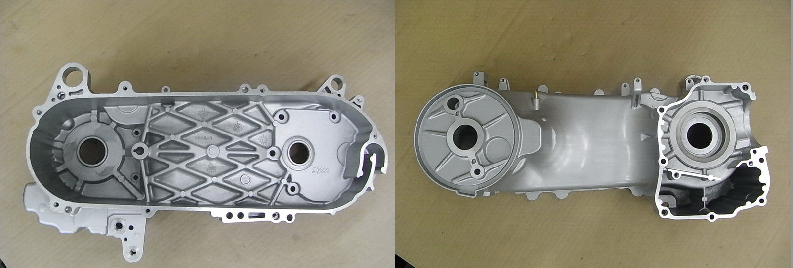 Картер двигателя левая половина SYM