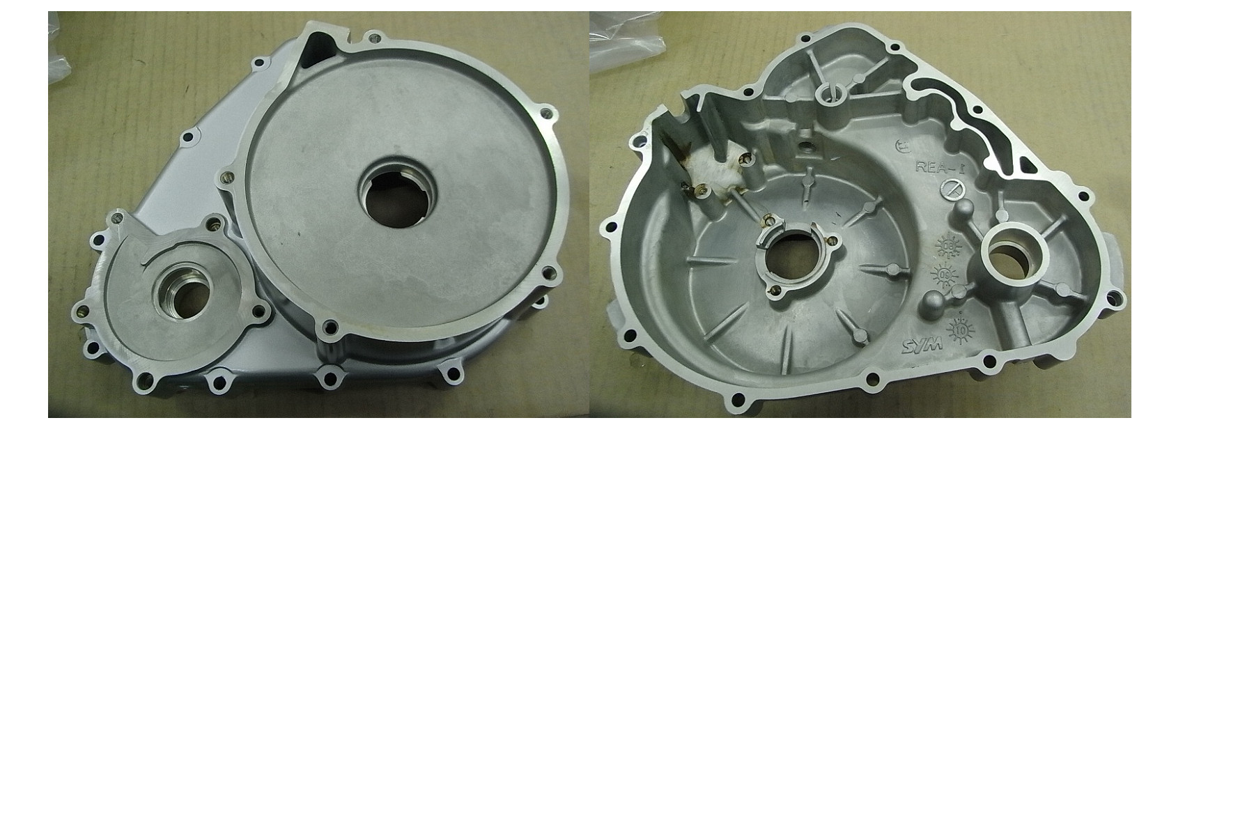 Крышка картера двигателя правая SYM