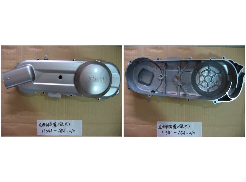 Крышка вариатора левая(SILVER) SYM