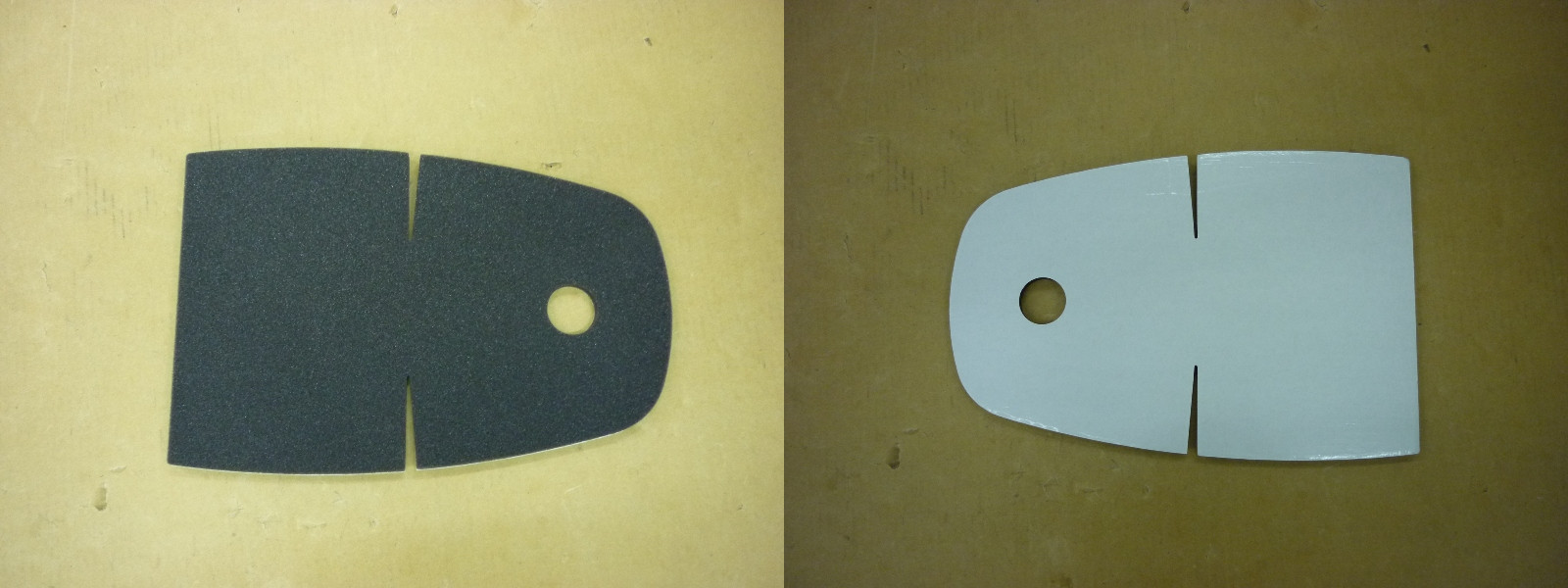 Губка крышки левой внешней SYM