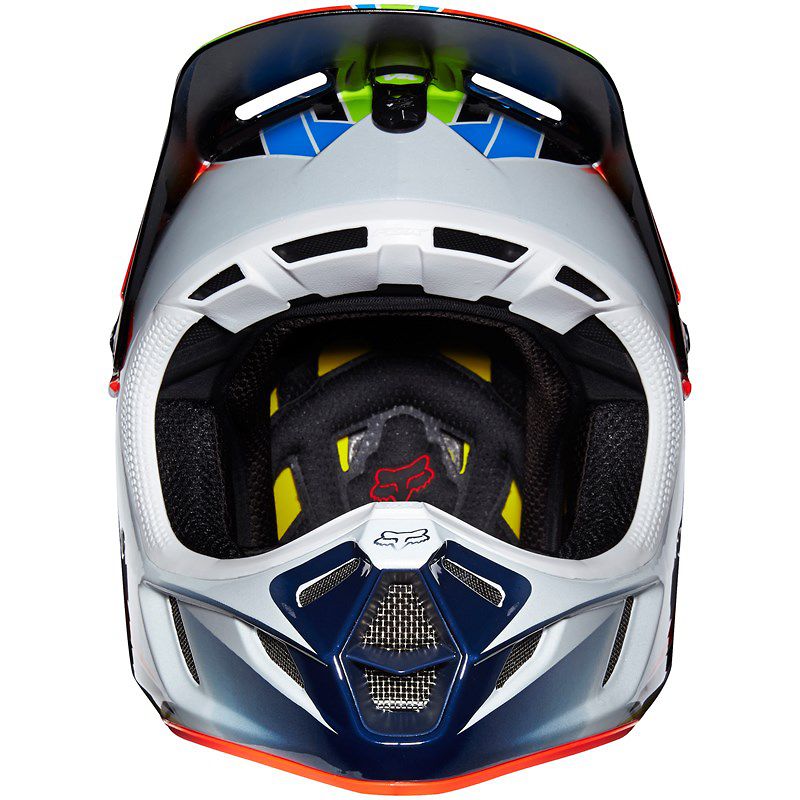 Мотошлем Fox V4 Race Helmet Blue/Red M (11603-149-M)