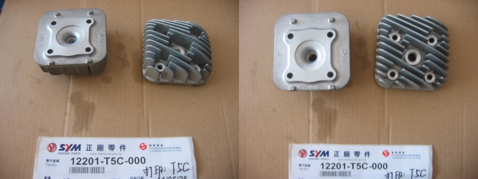 Головка цилиндра в сборе SYM