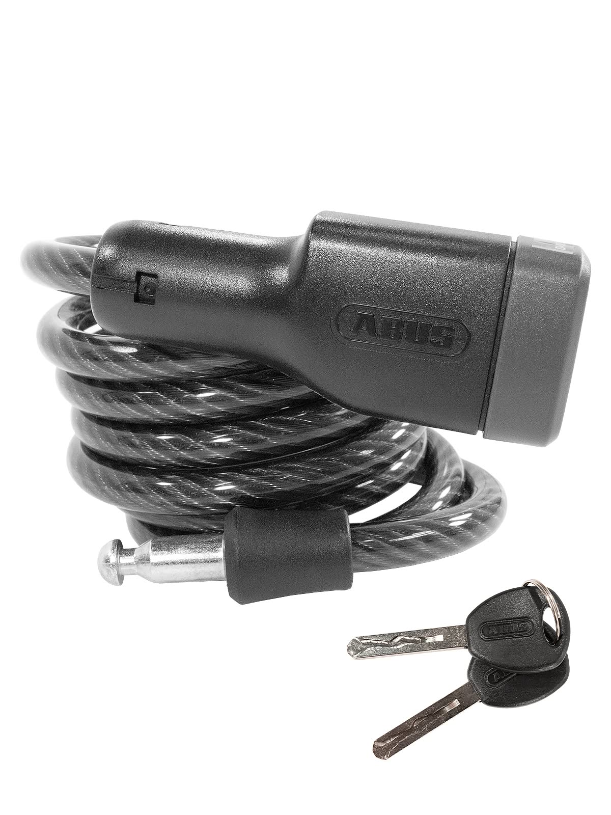 Замок вело ABUS Primo 5510K/180см, черный, трос на ключе, уровень защиты 3/15