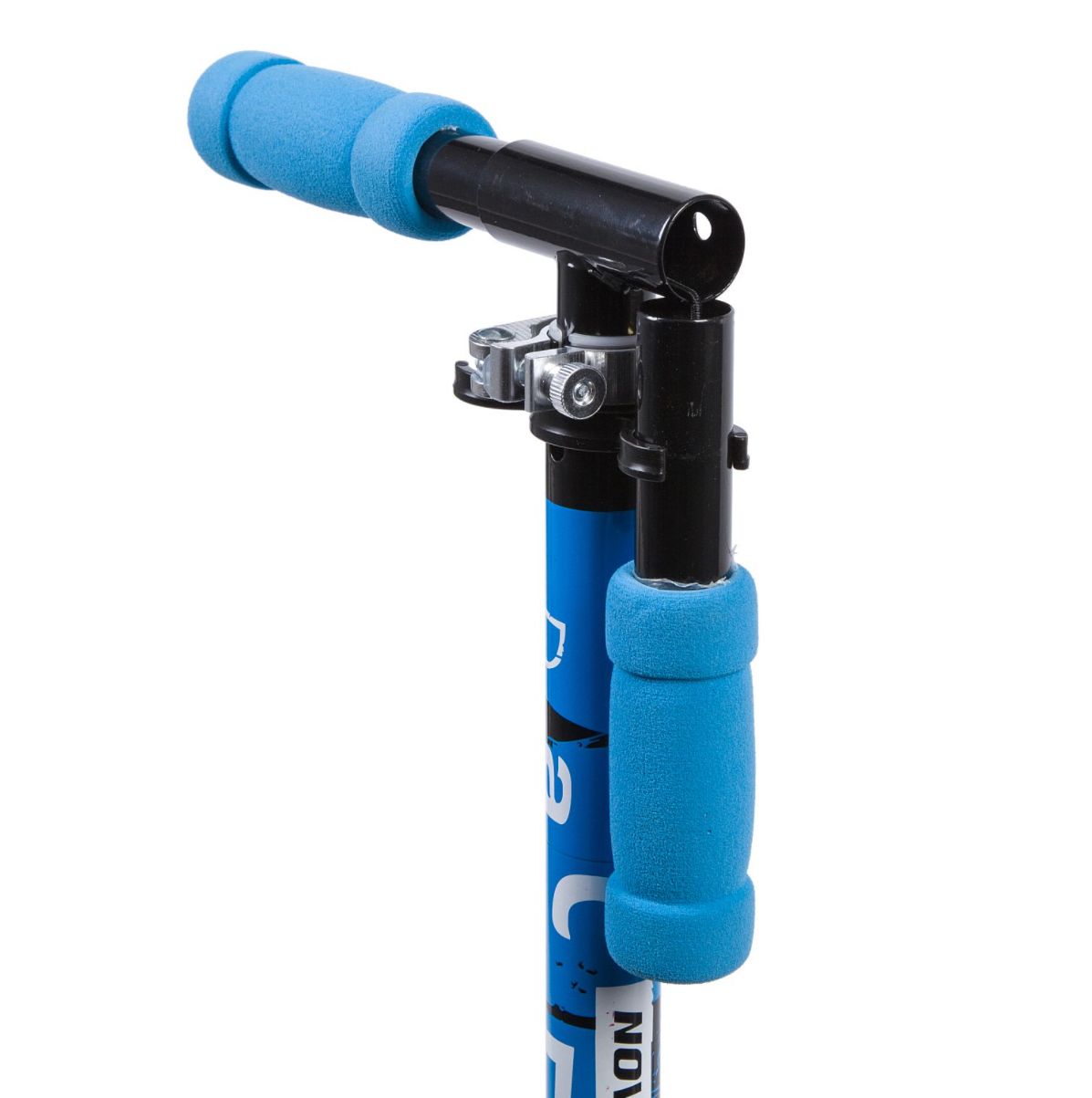 Самокат городской NOVATRACK JUNGLE 145P сталь+пластик, синий