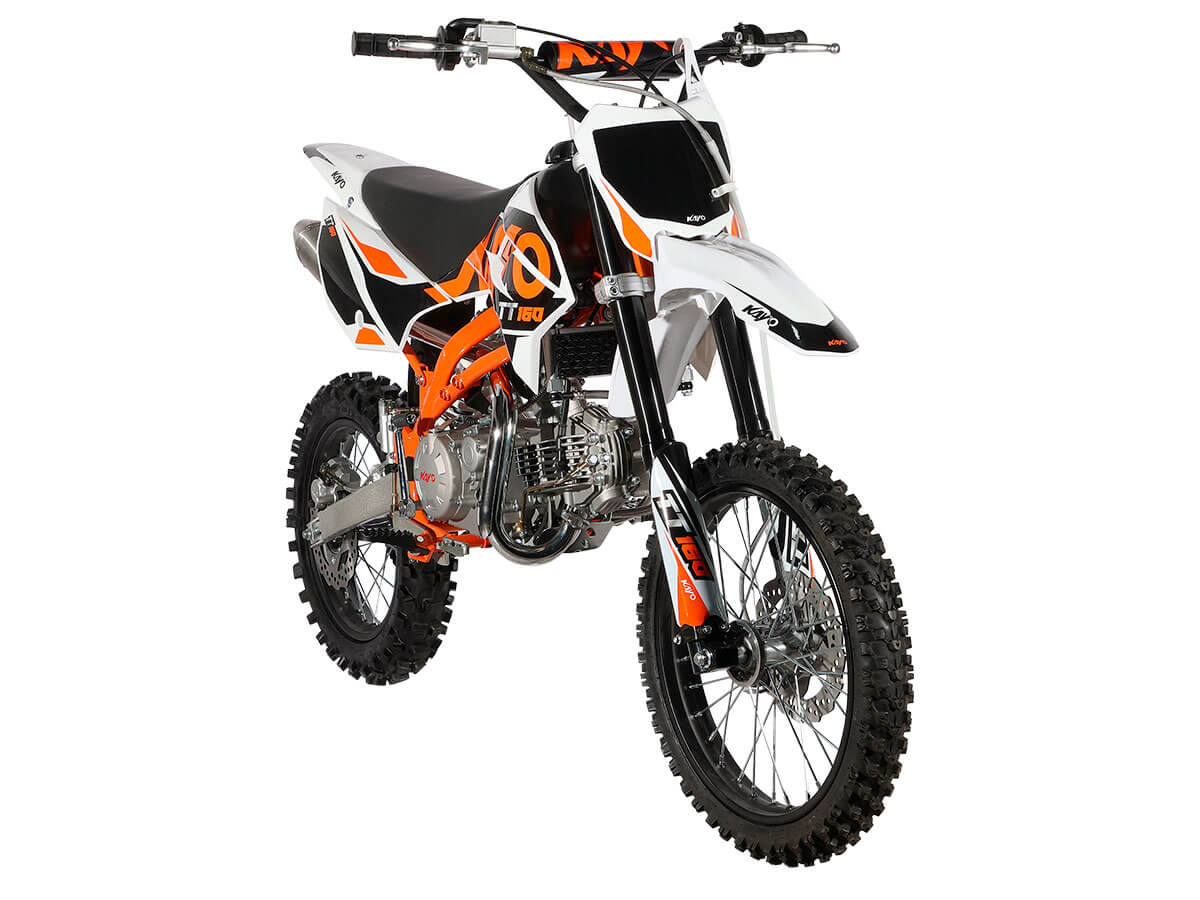 Питбайк KAYO TT160 17/14 KRZ (механ. сцепл., кикстартер 2022 г.)