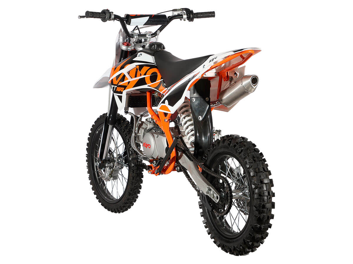 Питбайк KAYO TT160 17/14 KRZ (механ. сцепл., кикстартер 2022 г.)