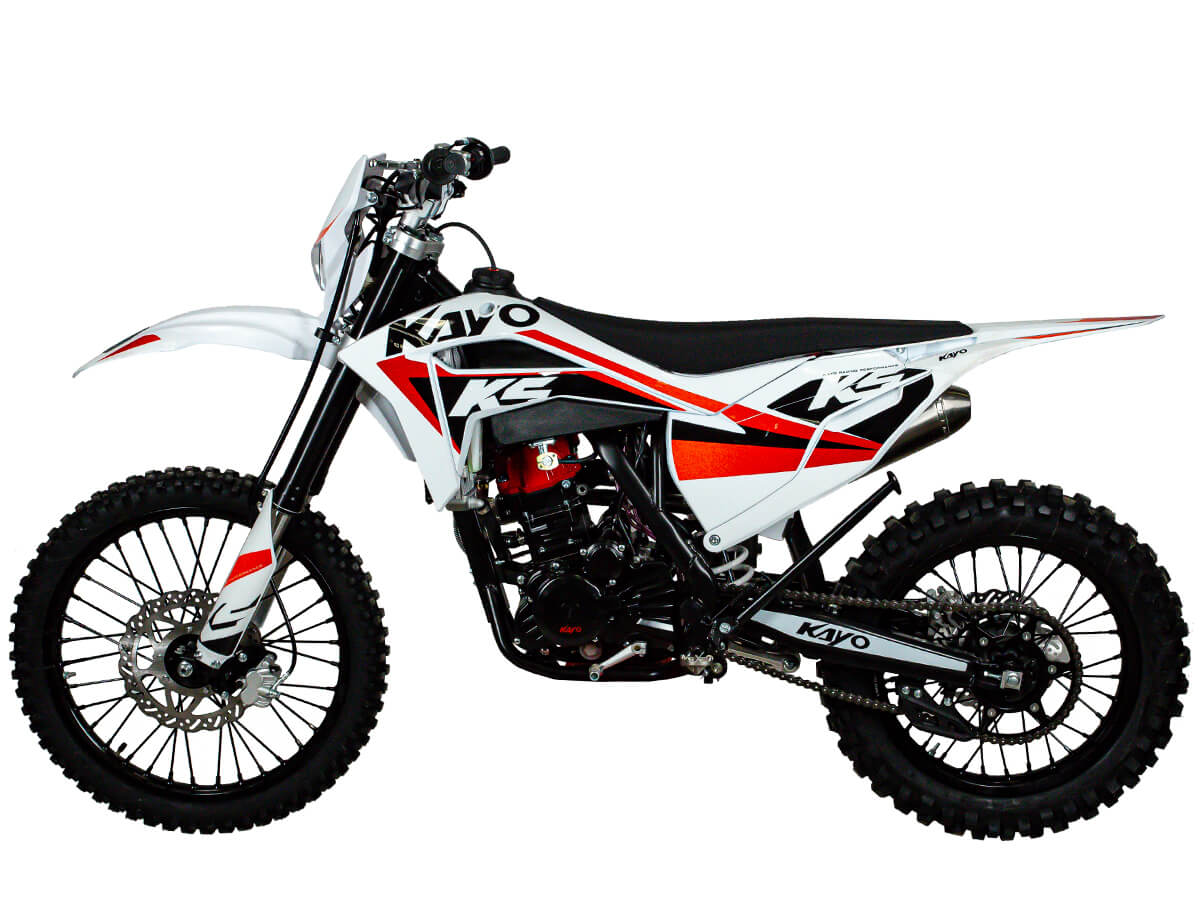Мотоцикл кроссовый KAYO K5 ENDURO 21/18 (2024 г.)