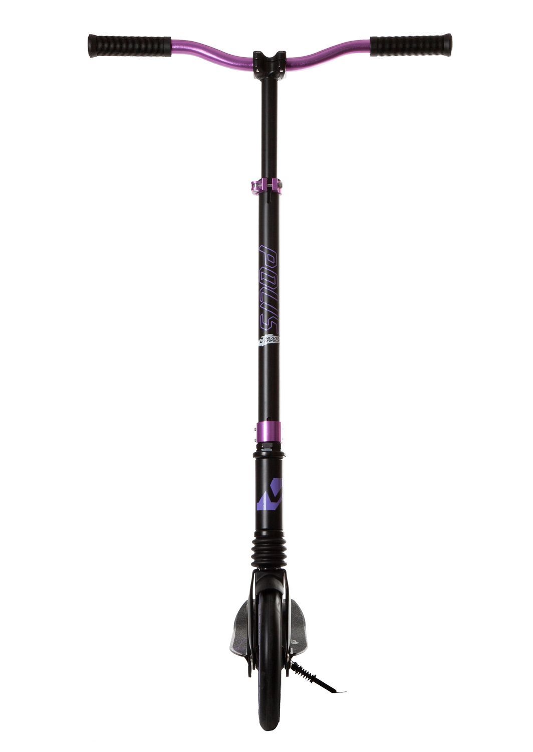 Самокат для детей NOVATRACK POLIS 160FS алюминий, передний амортизатор, складной, синий