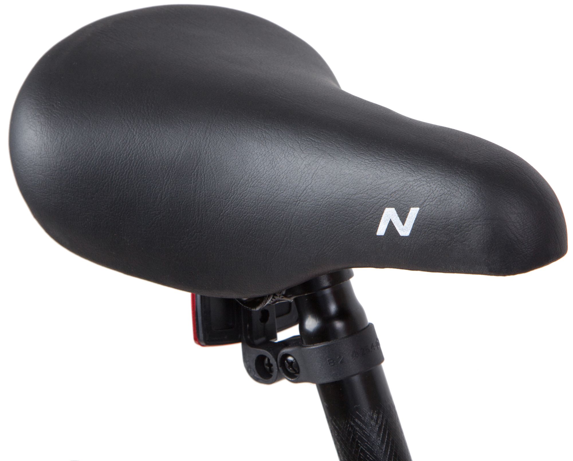 Велосипед NOVATRACK 16" STRIKE черный-красный, тормоз нож, крылья корот, полная защита цепи#139650