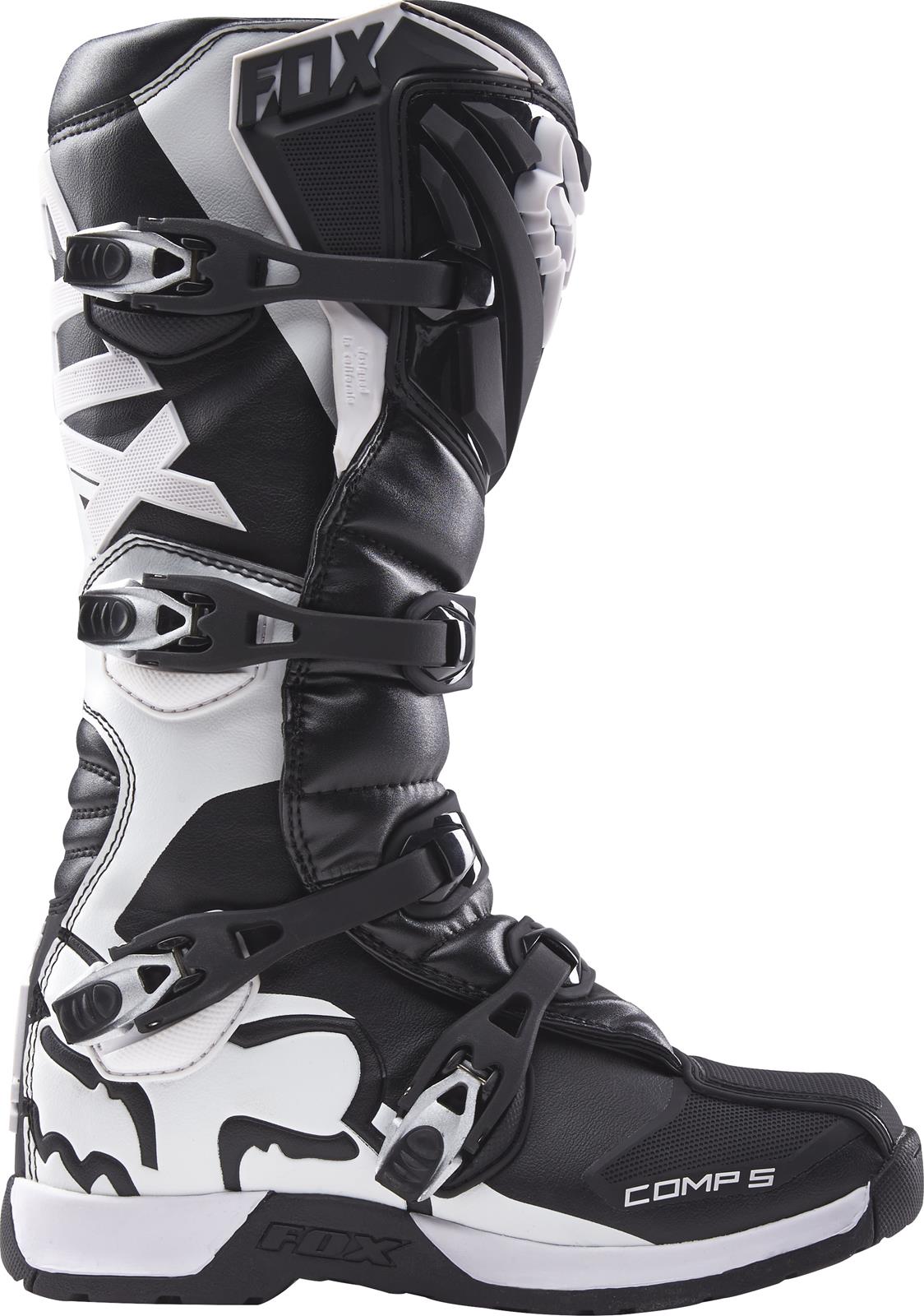 Мотоботы подростковые Fox Comp 5 Youth Boot Black