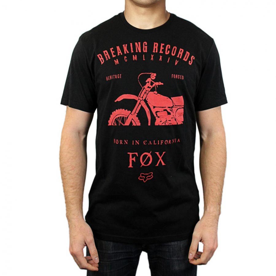 Футболка Fox Boxed Out SS Tee Black