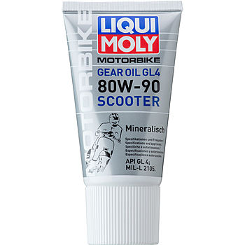 Трансмиссионное масло LIQUI MOLY Motorbike Gear Oil Scooter 80W-90 0,150 мл
