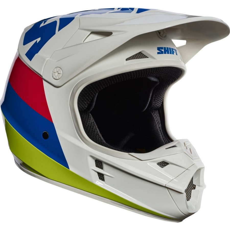 Мотошлем Shift White Tarmac Helmet White