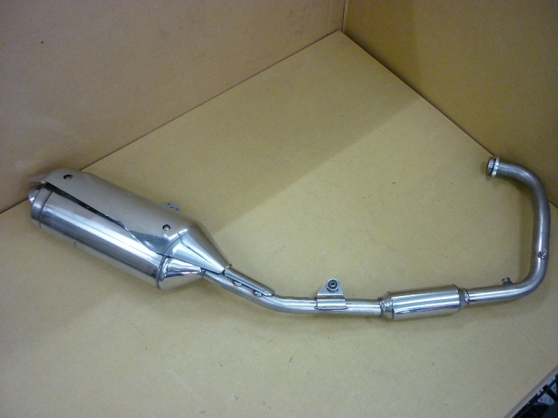 Труба выхлопная в сборе SYM Wolf 250