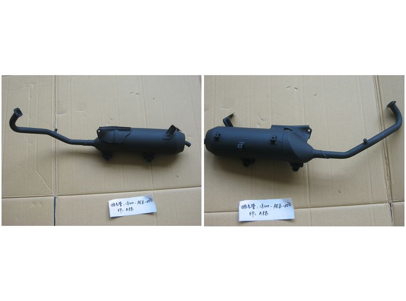 Труба выхлопная в сборе SYM