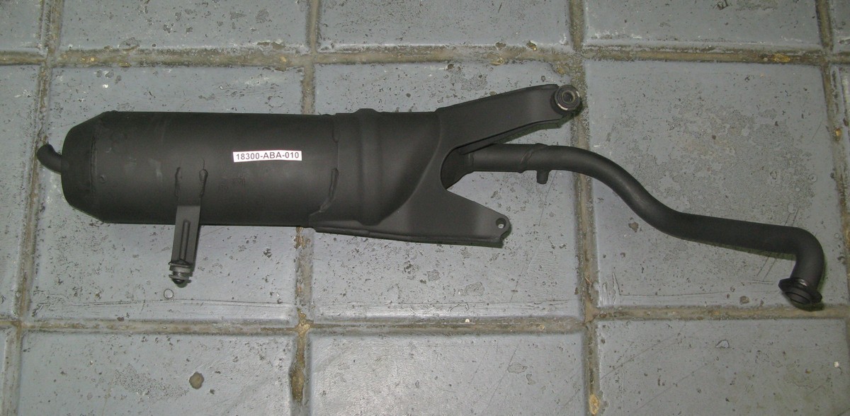 Труба выхлопная в сборе SYM Orbit 125