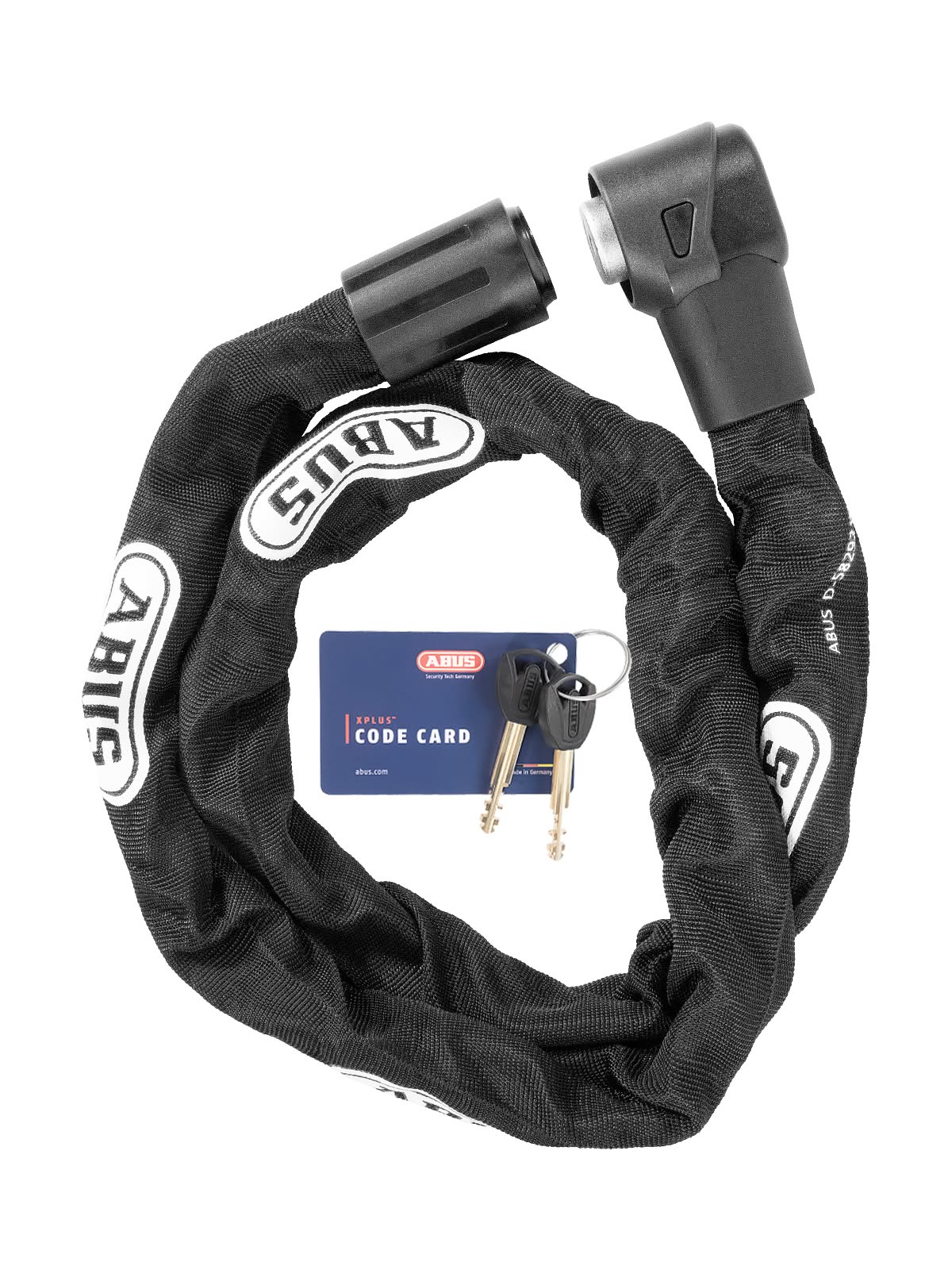 Замок мото Abus CityChain 1010/140 140 см черный 12 уровень